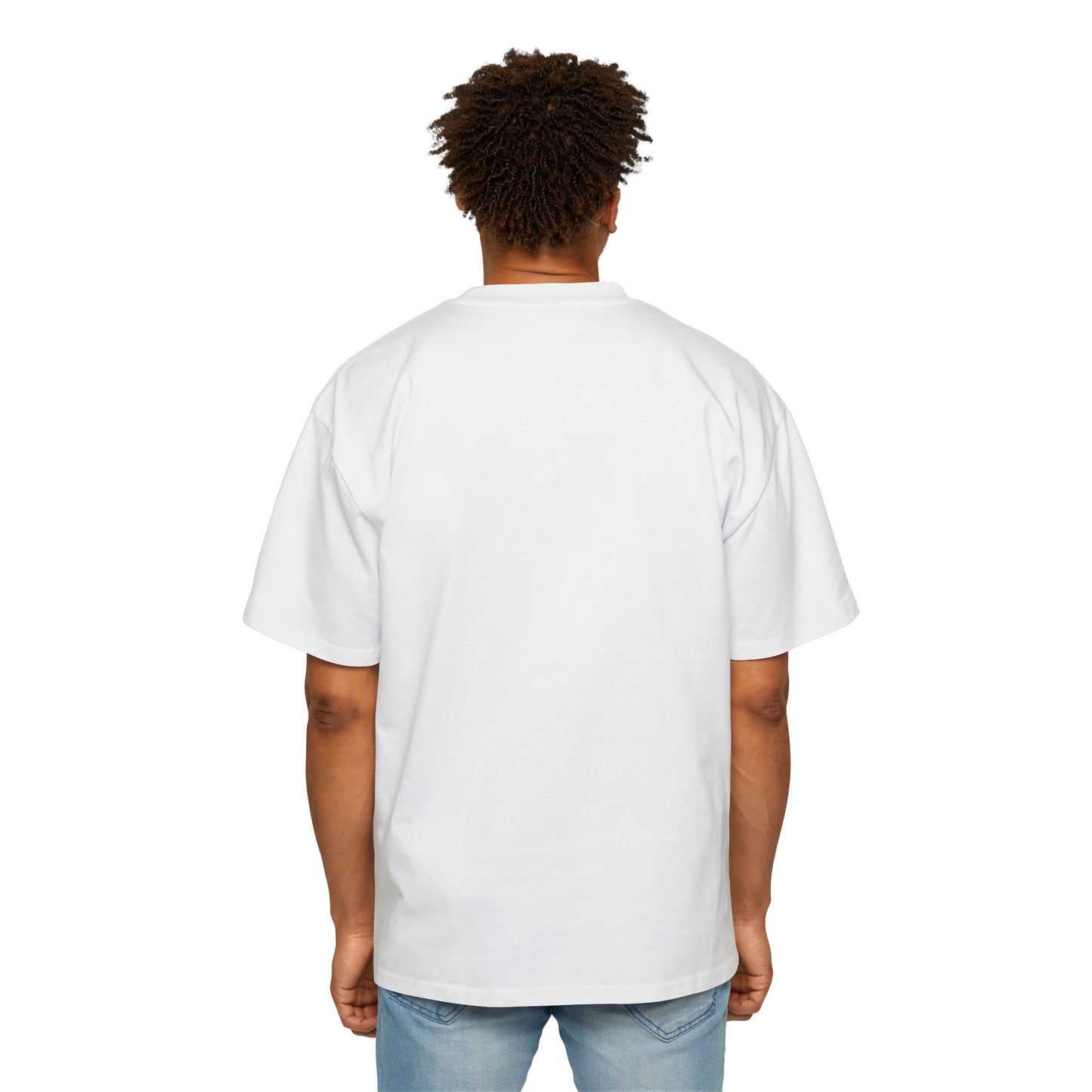 Retro Graphic Heavy Oversized Tee - Perfect for Car Enthusiasts